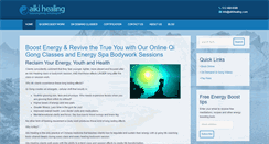 Desktop Screenshot of aikihealing.com