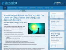 Tablet Screenshot of aikihealing.com